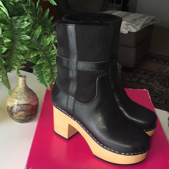 swedish hasbeens hippie boot